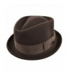 Jaxon Black Crushable Diamond Crown Fedora - Brown - CJ114H60PHX