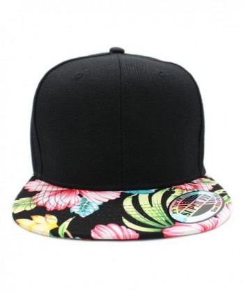 LAFSQ Hawaiian Flower Printed Snapback