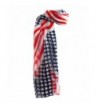 New Company Women's American Flag Scarf - CM11EQ77WQP