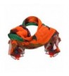 Ocean Coral Fish Summer Scarf - Orange - C111YAJ3KOL