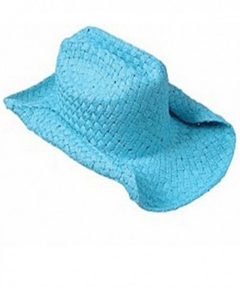 Cowboy Hat -Toyo Roll Up Cowboy Hat - Blue - CN115KWX4N5