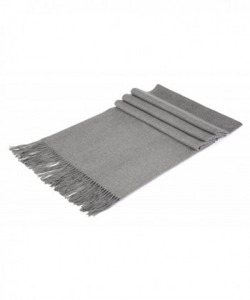 Green&Giant Cashmere Scarf Shawl Comfortable and Warm for Women and Men Gray - CB187IK66L9