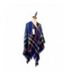 Womens Tartan Scarf Checked Pashmina in Cold Weather Scarves & Wraps