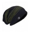 JESSE &middot RENA Men's Slouch Beanie Knit Hats Stretchy Ski Caps CDB306 - Green - C212MZ0KP61