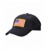 KC Caps USA Flag Embroidered Baseball Cap Cotton American Flag Patch Cap - Navy Blue - CX12C8EFHJB