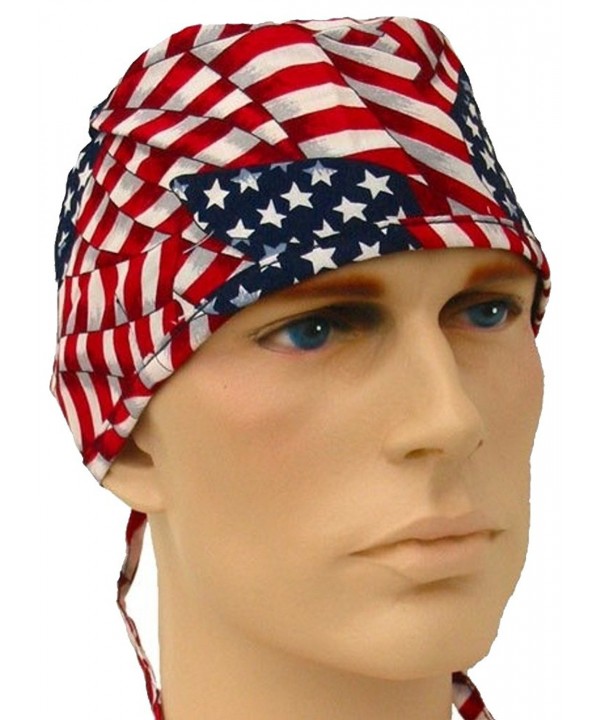 Mens And Womens Medical Scrub Cap - Stars & Stripes - CV12ELBOFS3