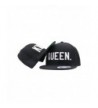 KING and QUEEN Snapback Pair Fashion Embroidered Snapback Caps Hip-Hop Hats One Size - C812HLKWYPH