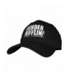 DUNDER MIFFLIN PAPER COMPANY INC - Embroidered Cotton Twill Baseball Cap Hat - Black - C717YDAEKXS