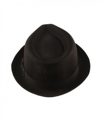 Summer Lightweight Fedora Upturn Hat in Men's Fedoras