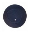 Parkhurst of Canada 10-1/2 Inch Cotton Knit Beret - Navy - CL118Z63T7J