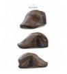 JAMONT Leather Casquette newsboy Coffee