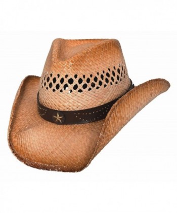 Bullhide Alanreed - Raffia Straw Cowboy Hat - CH11FLHY90V