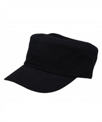 COMVIP Rivets Snapback Visor Baseball Cap Sun Hat - Black Pure - C6182W8N8ED