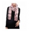 Aolige Super Soft Cashmere Blanket Winter Scarf Classic Lattice Warm Shawl for Women - Pink - CV186C6QU66