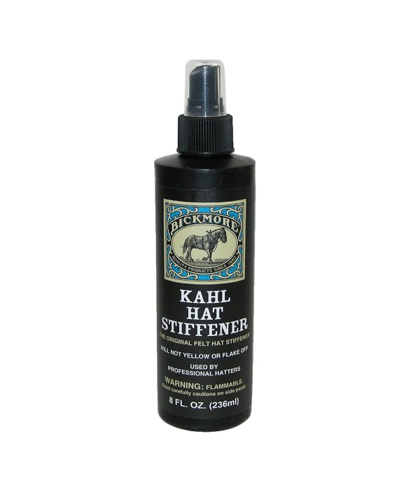 Bickmore Kahl Wool Hat stiffener Spray - Black - C9114ZE03KV