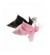 Black & Light Pink Scarf Set - 2 Sheer Chiffon 50s Style Scarves - Hey Viv Retro - CG12O2NTHHW