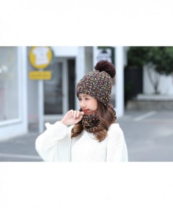 IRELIA Womens Stretchy Knitted Fleece in Men's Skullies & Beanies