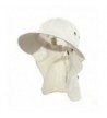 UV 45+ Extreme Condition Flap Hats-White W15S47C - C9111C6HUUB