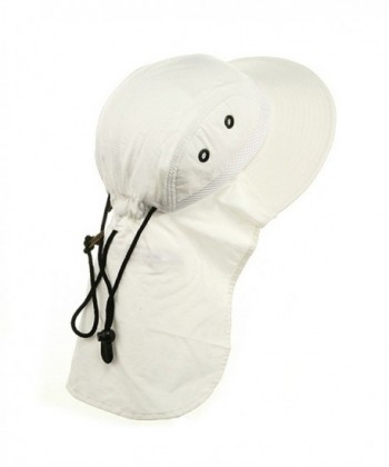Extreme Condition Flap Hats White W15S47C in Women's Sun Hats