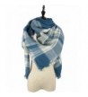 Durio Stylish Blanket Scarves Pashmina - Jean Blue Scarf - CC1868EAAAU