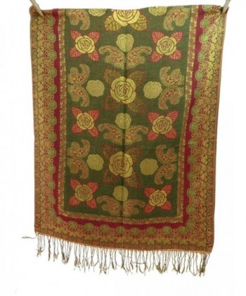 Double sided pashmina scarves shawl stole