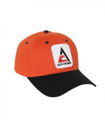 Allis Chalmers Hat- New Logo- Orange and Black - CZ1274J6MAR