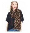 Women Winter Leopard Scarf Warm Long Pashmina Shawls And Wraps Fashion Scarf - Leopard - C6188227ZOZ