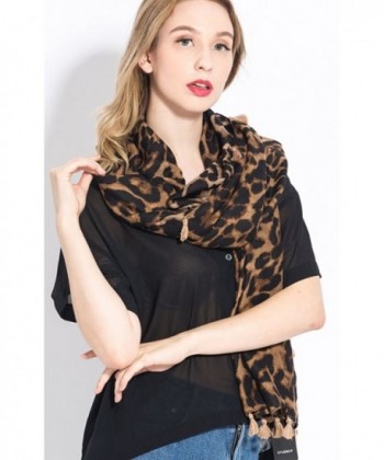 Winter Leopard Scarf Pashmina Fashion