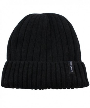 CAMOLAND Fleece Cable Winter Beanie in Men's Skullies & Beanies