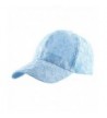 KISSBAOBEI Plain Flower Lace Baseball Cap Hat for Ladies - Sky - CB17X6OH9YU