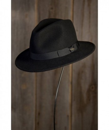 Crushable Wool Felt Fedora Hat in Women's Fedoras