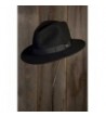 Crushable Wool Felt Fedora Hat in Women's Fedoras