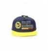 Club America Flat Brim Hat Cap Trucker Style C5A03 - Navy Blue - C212DI1GXC3