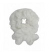 Faux Fur Pull-Thru Ruffle Neck Warmer Scarf - White - CD128O8PHAN