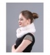 LITHER Rabbit Collar Scarves winter in Cold Weather Scarves & Wraps