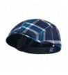 MG Plaid IVY newsboy Cap Hat - Navy - C112ENQ8FTB