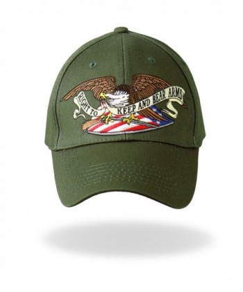 Hot Leathers Right Military Green in Men's Baseball Caps