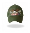 Hot Leathers Right Military Green in Men's Baseball Caps