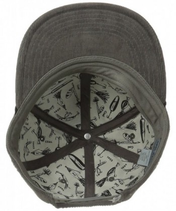 Coal Wilderness Adjustable Corduroy Snapback in Men's Baseball Caps