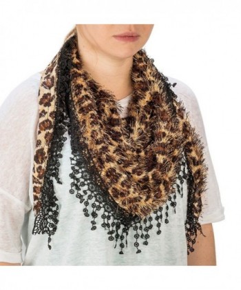 Leopard Animal Print Brown Tassel