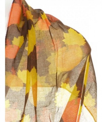DivaDesigns Womens Autumn Pumpkins Infinity in Fashion Scarves