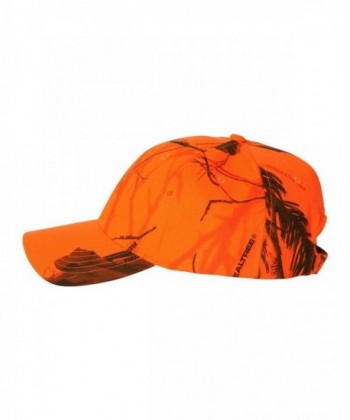 Joes USA TM Camouflage Caps Realtree Blaze Orange