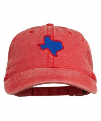 Texas State Embroidered Washed Cotton