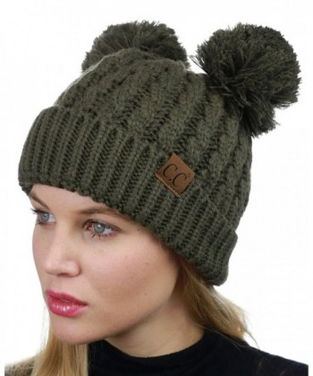 C C Cable Stretch Skully Beanie