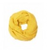Riah Fashion Women's Soft Fall Infinity Scarf - Mustard - CX1889WWLIG