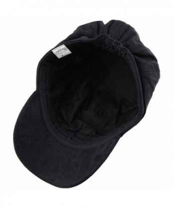 Samtree newsboy Winter Cabbie 04 Black in Women's Newsboy Caps