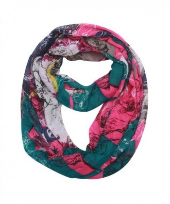 Women Thin Lightweight Infinity Scarf in Fashion Scarves