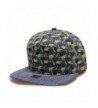 City Hunter Cs371 Denim Anchor 7 Panel Snapback Hats - 3 Colors - Cs420 Yellow - C6182IZ64L5