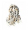 Scarfand Luxury 100% Real Wool Pashmina Wrap - Rope & Belt Ivory - CZ11NHWZWX5