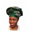 Green Black African Ankara Multicolor